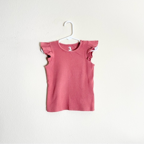Cotton On Kids | Girls Ribbed Ruffle Tank Top - Picture 1 of 2